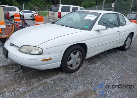 1999 Chevrolet Monte Carlo Ls из США, поврежденный, VIN 2G1WW12M4X9160079